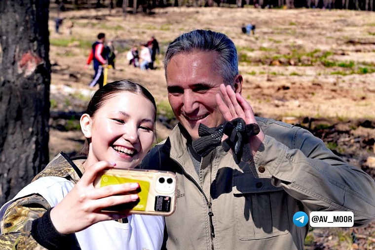 Александр Моор: «Сад памяти» - это наша благодарность поколению победителей