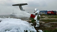 В Рощино прошли комплексные учения аварийно-спасательных команд аэропорта