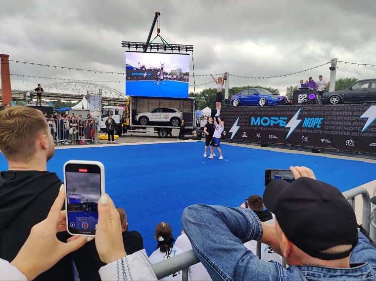 Царство спорта на тюменской набережной