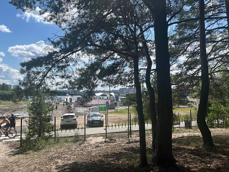 Новый городской пляж в Тюмени: схема, как проехать и что там есть