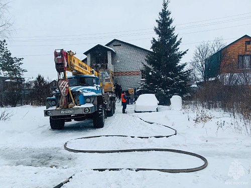 На пожаре в Тюмени в частном доме погиб человек