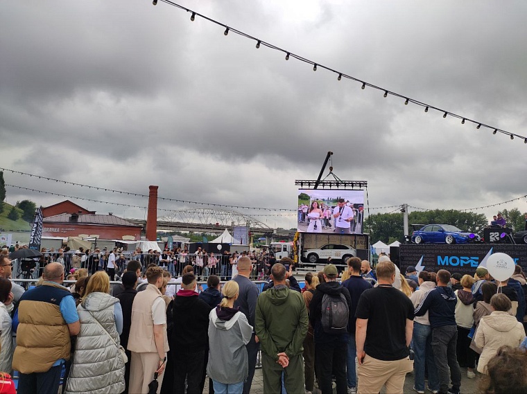 Царство спорта на тюменской набережной