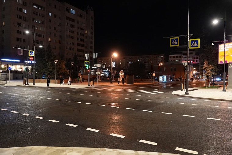 В Тюмени открыли движение по улице Ленина