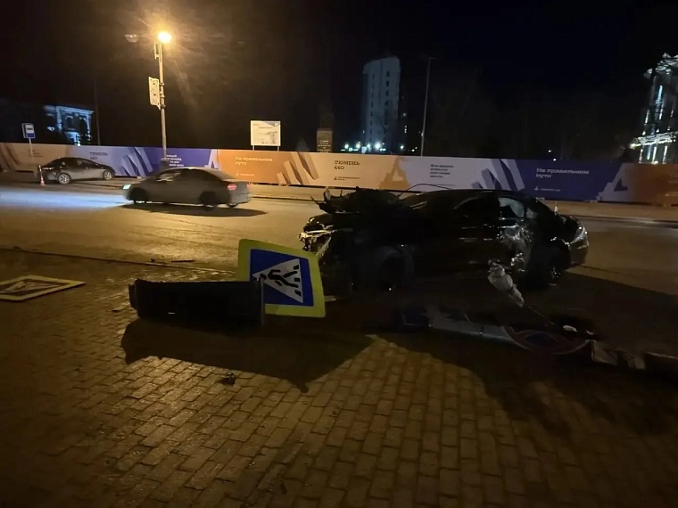 В центре Тюмени увеличилось число вечерних и ночных ДТП