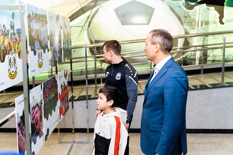 Артем Жога исполнил мечту семилетнего футболиста из Тюмени