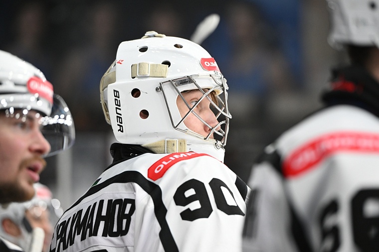 Вратарь тюменского «Рубина» Денис Габдрахманов попал в топ-10 лучших сейвов января в ВХЛ