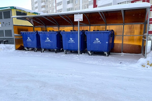 В Тюменской области в прошлом году установили более двух тысяч новых мусорных баков