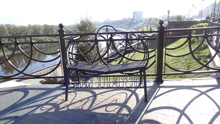 Предыдущая скамья примирения в Тюмени. Фото: из архива Вслух.ру