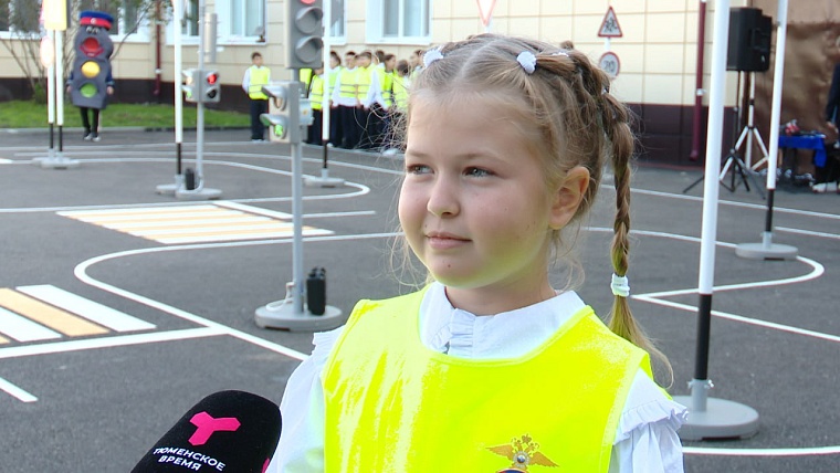 Новый автогородок при лицее №81 в Тюмени может стать примером для других школ