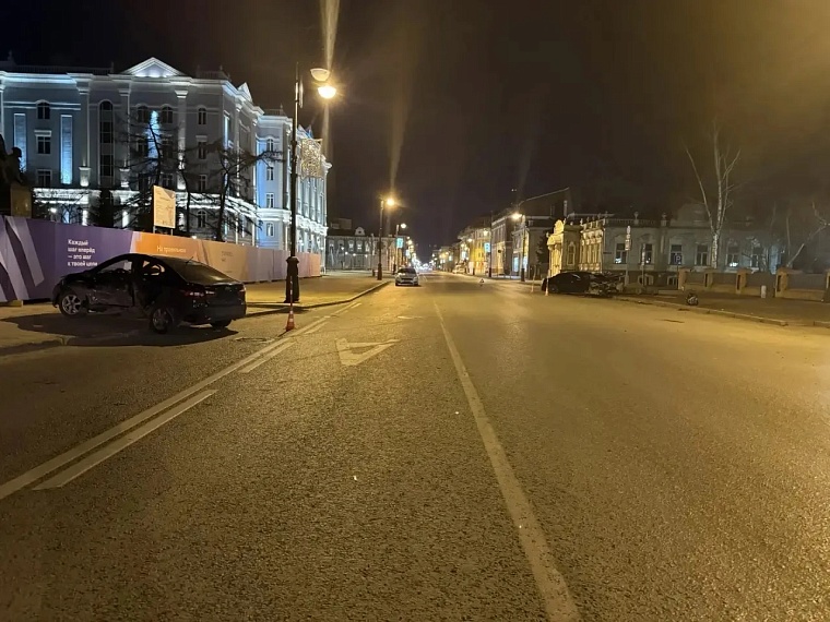 В центре Тюмени увеличилось число вечерних и ночных ДТП