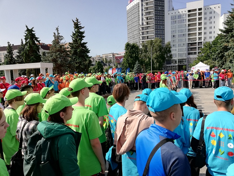 Стартовало «Трудовое лето», посвященное героям Тюменской области