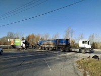 В ДТП на трассе Тюмень - Ханты-Мансийск погиб водитель большегруза