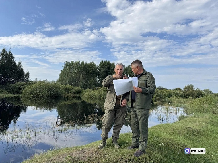 Александр Моор выехал в Ярковский округ проконтролировать ситуацию с паводком