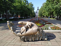 Кузбасский Трептов-парк, сквер на месте «Зимней вишни» и знаменитый спотыкач: Гуляем по Кемерово