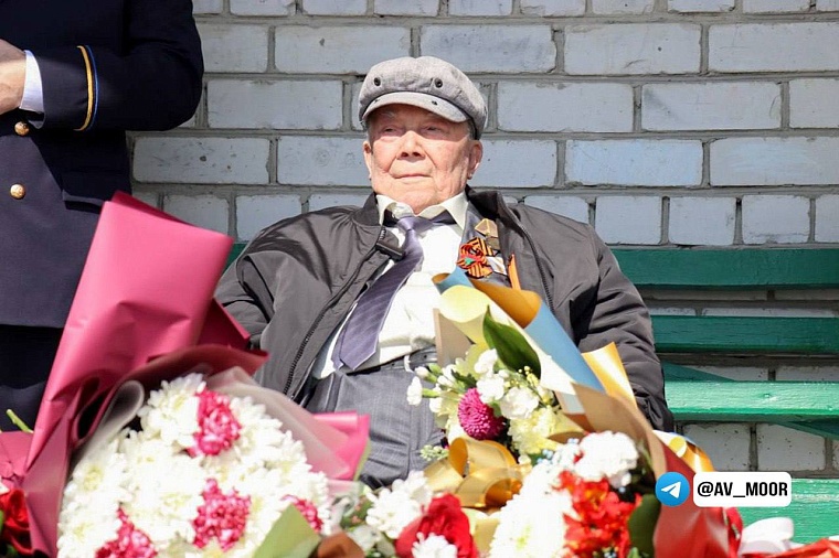 В Ялуторовске  101-летие отмечает Георгий Герасимов