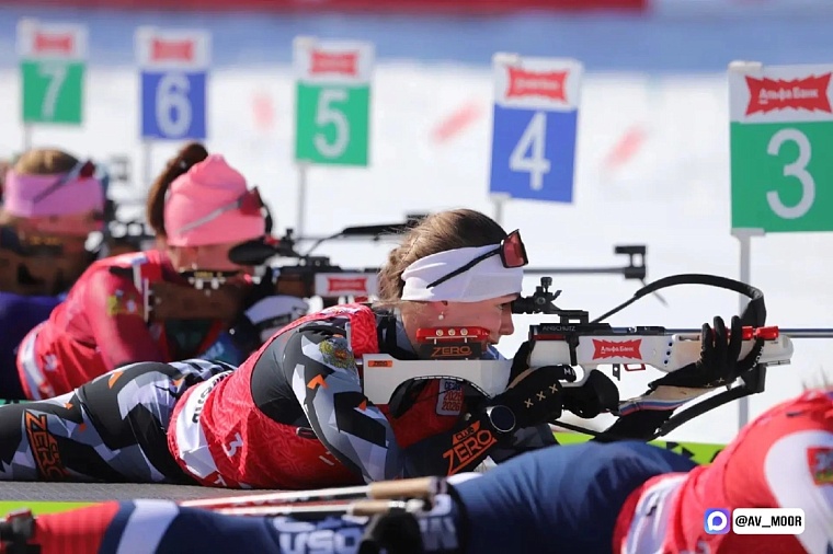 Александр Моор: Виктория Сливко завоевала еще одну медаль чемпионата России по биатлону