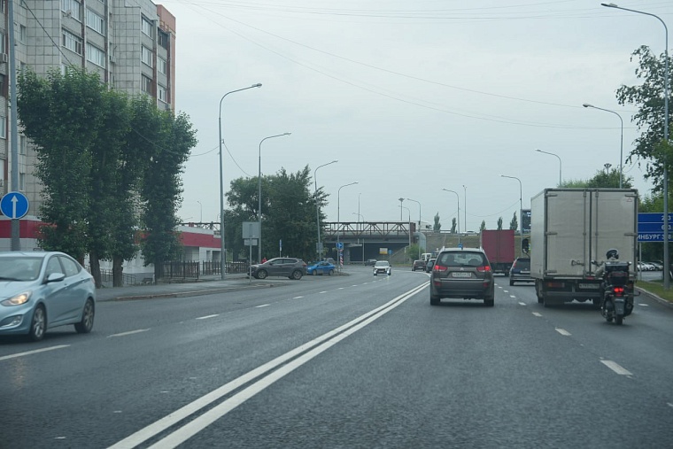 В Тюмени отремонтировали 2 километра дороги по Червишевскому тракту