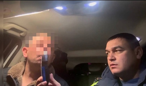 В селе Упоровского округа ДПС остановил пьяного тракториста