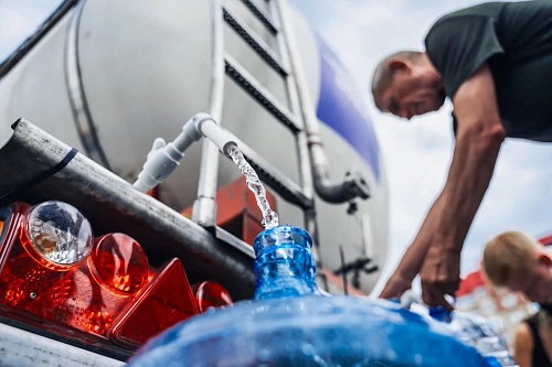 "Чистая вода": график работы передвижных пунктов набора воды на 8 августа