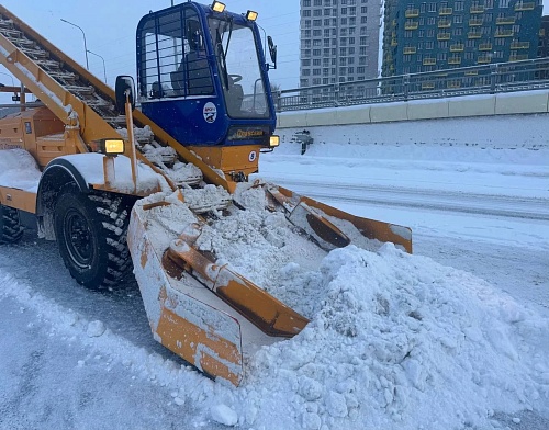 В Тюмени выполнили норму декабря по уборке снега