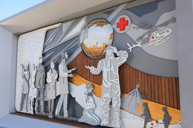 Тюменский сквер Медицинских работников вошел в реестр лучших практик благоустройства Минстроя РФ