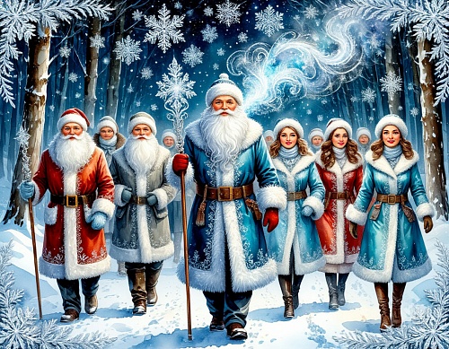 В Ялуторовске парад-шествие Дедов Морозов и Снегурочек пройдет по улице Ленина