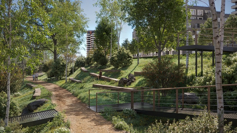 На левом берегу Туры в Тюмени появится природная набережная