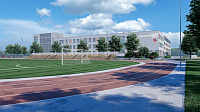 В новой тюменской школе №95 будет своё мини-футбольное поле и хоккейный корт