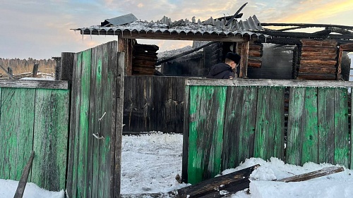 СК начал проверку после гибели пенсионерки на пожаре в Аромашевском районе