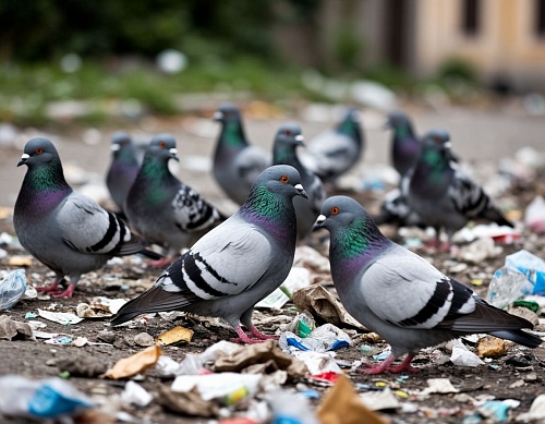 Биолог предупредила о стремительном росте популяции голубей в Тюмени