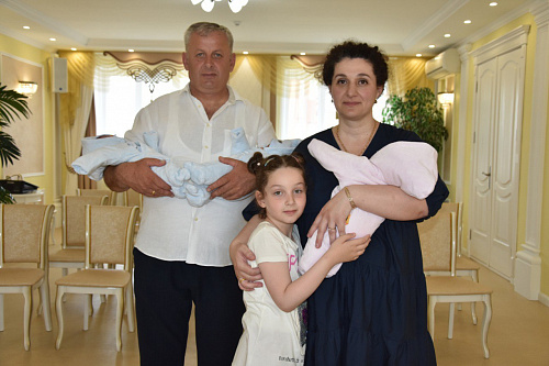 В Казанском районе впервые за 72 года зарегистрировали рождение тройни