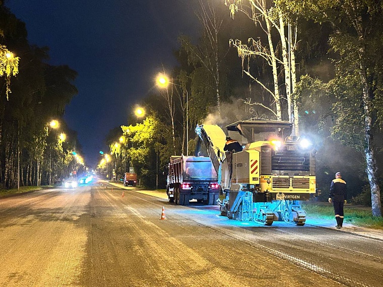 В Тюмени отремонтировали 2 километра дороги по Червишевскому тракту
