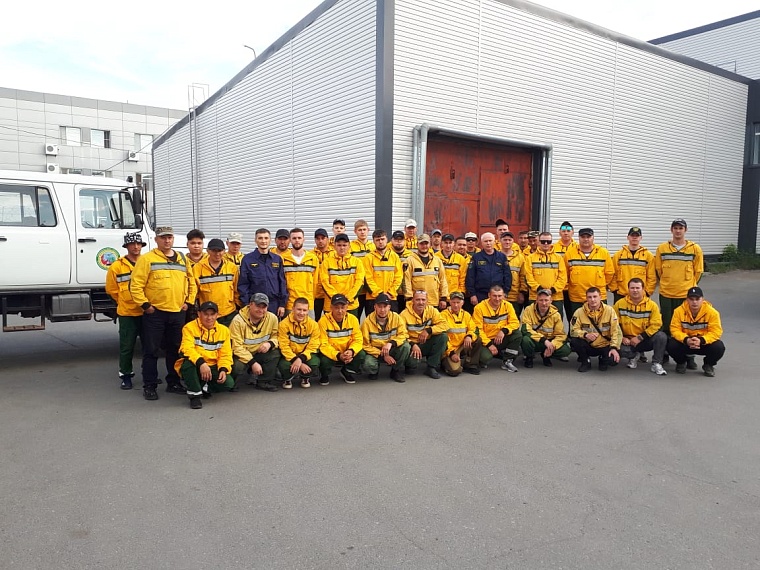 Тюменские десантники отправились в Бурятию на помощь в тушении лесных пожаров