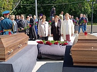 В Спасской церкви Тюмени перезахоронили останки Андрея Текутьева