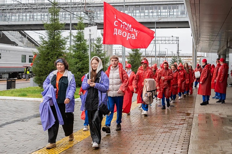 В Тюмень прибыл "Поезд героев"