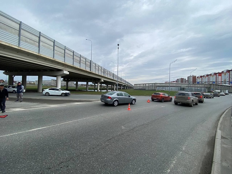 В ДТП на Пермякова в Тюмени пострадал девятимесячный ребенок