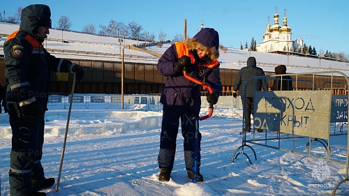 На Крещение в Тюмени иордань и купели оборудуют у Свято-Троицкого монастыря