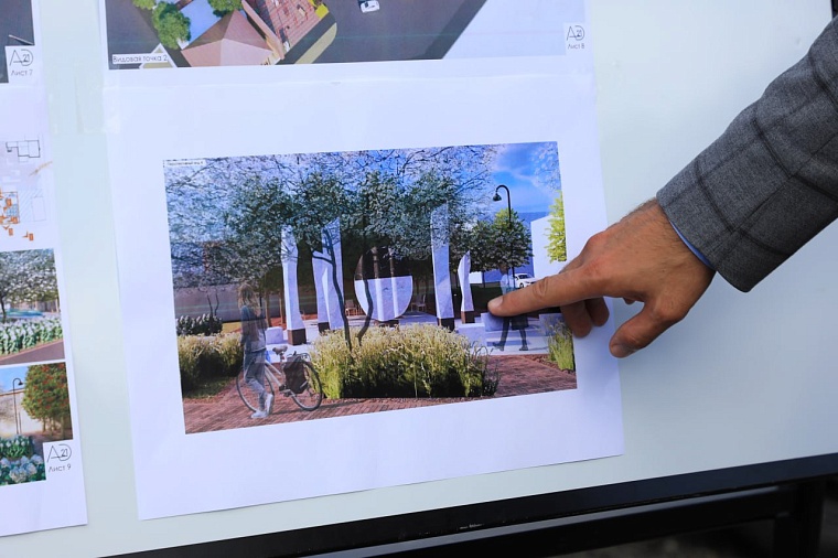 В Тюмени началось благоустройство парковки, прилегающей к скверу Леонида Згерского