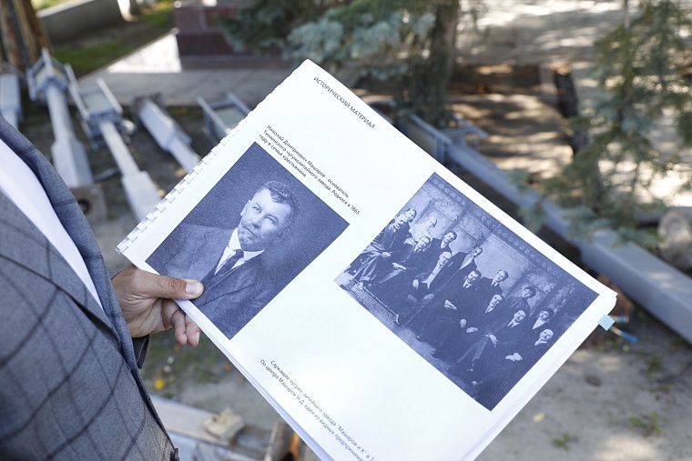 В центре Тюмени сквер Николая Машарова благоустроят до 1 октября