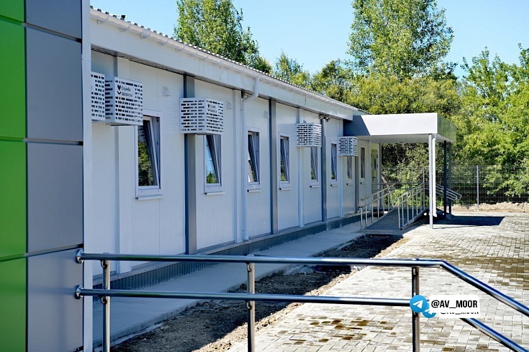 Александр Моор оценил ход строительства нового филиала поликлиники ОБ №3 в Тобольске