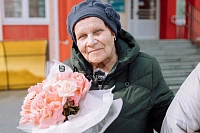90-летняя тюменка проголосовала на выборах президента России