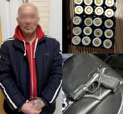 В Тюмени задержали мужчину, стрелявшего в "Мерседес" знакомого на ул. Депутатской