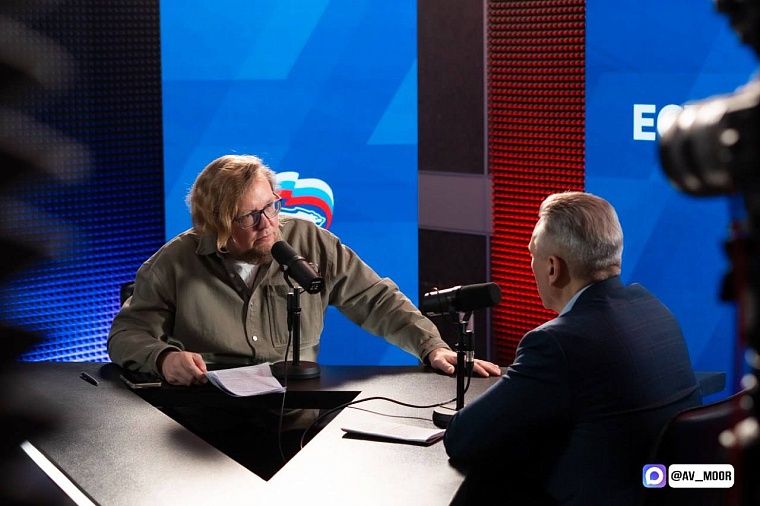 Александр Моор рассказал о проекте «Боевой кадровый резерв» на радио «Маяк»