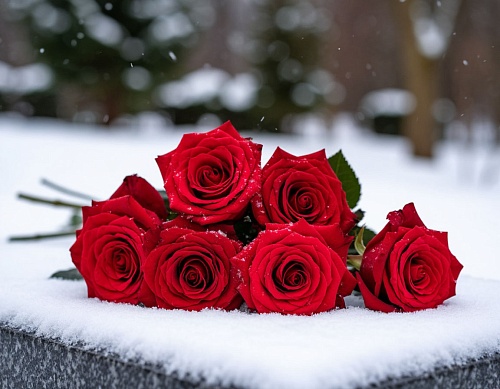 В Омутинском простятся с директором школы Светланой Колычевой